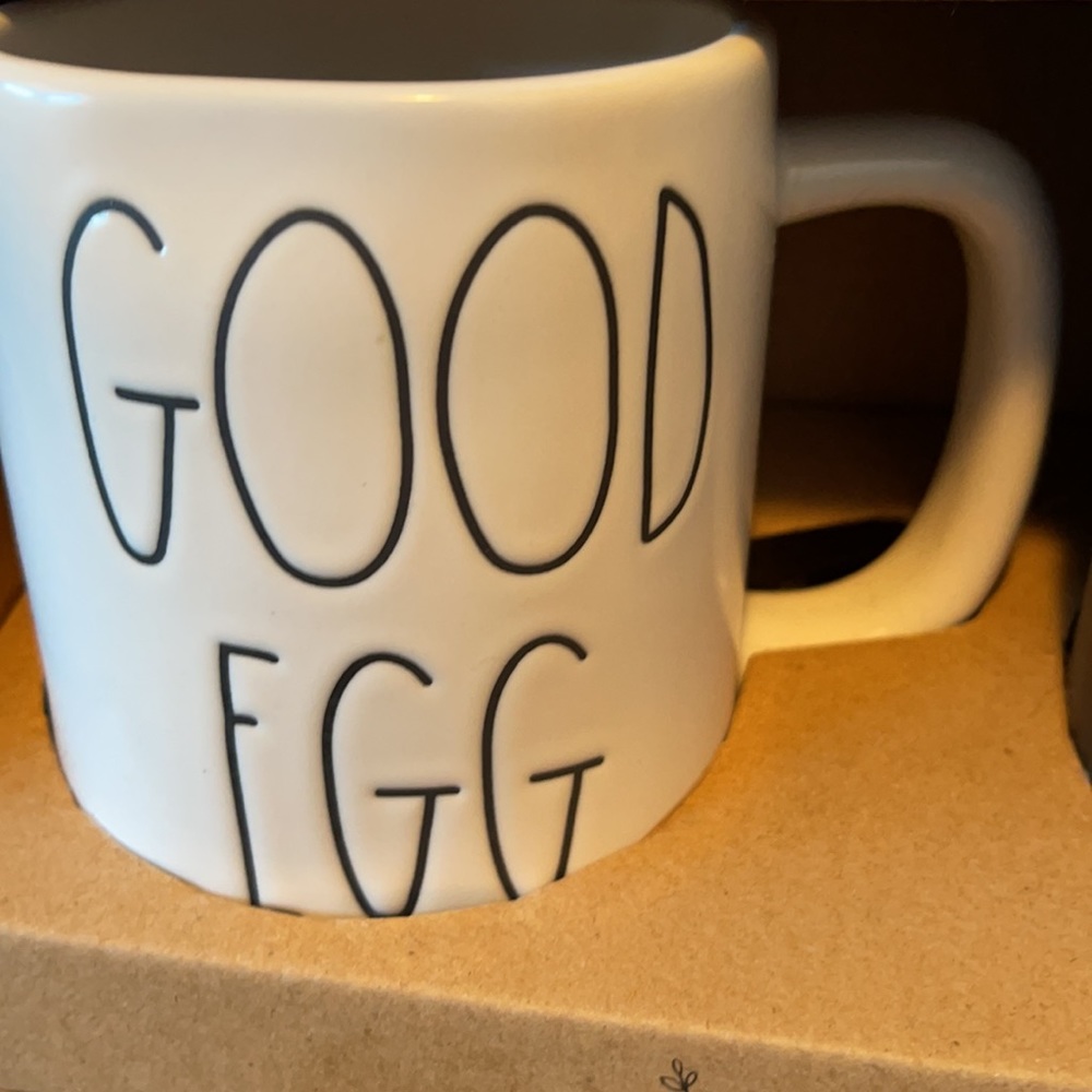Rae Dunn - GOOD EGG / BAD EGG - mug set - Picture 3 of 3